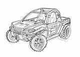 Polaris Rzr Sketch sketch template