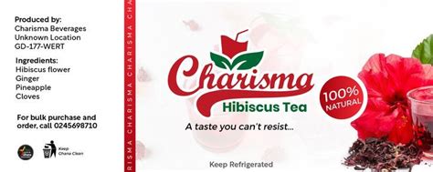 Sobolo label (Hibiscus tea) | Hibiscus tea, Hibiscus, Ingredients