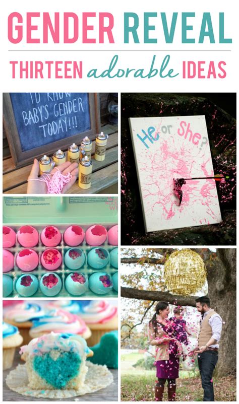 Gender Reveal Poster Ideas