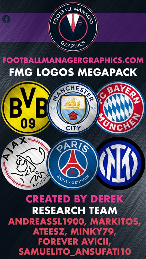 FMG Logos Megapack - Over 75,000 Logos - Football Manager 2022 - Football Manager Graphics