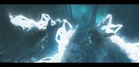 ArtStation - Atlantis: The Lost Empire - Leviathan Attack , Eduardo Brito