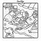 Cozy Friends Coloring Book – My Store sketch template