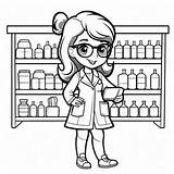 Pharmacist Coloring Pages Top 81 Free Printable Designs sketch template