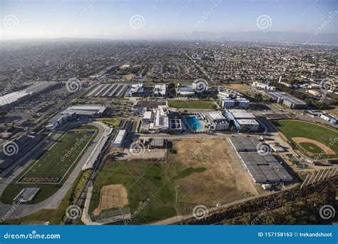 Los Angeles Southwest College Aerial Editorial Stock Photo - Image of building, education: 157158163