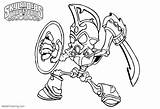 Free Printable Skylander Coloring Pages sketch template