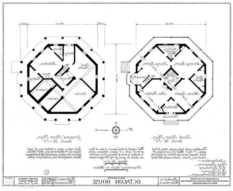 Octagon house plans photos