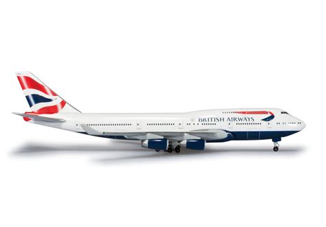 Herpa British Airways Boeing 747-400 "United Kingdom" 512497-001