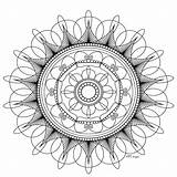 Mandala Mpc Design  5 Mandalas Adult Coloring Pages sketch template