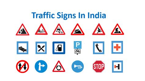 Traffic Signs And Symbols In India - KPSTRUCTURES