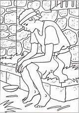 Free Printable Bible Coloring Pages Joseph Joseph In Prison Coloring  sketch template