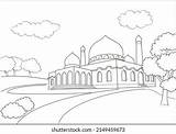 3  Thousand Mosque Coloring Pages Royalty Free Images Stock Photos sketch template