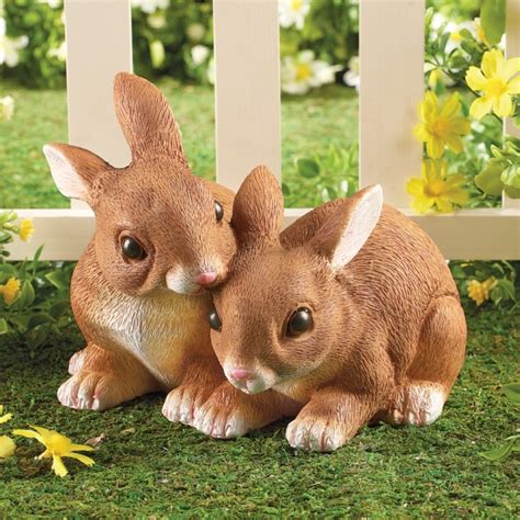 Bunny Rabbit Garden Statues | Fresh Garden Decor