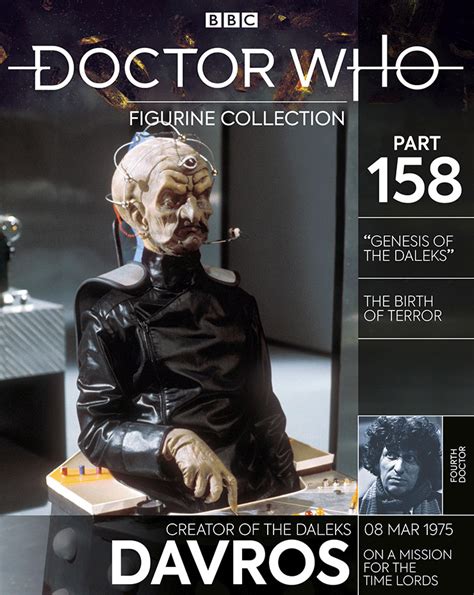 Figurine Collection Magazine Issue 158 Davros (Genesis of The Daleks) – Merchandise Guide - The ...