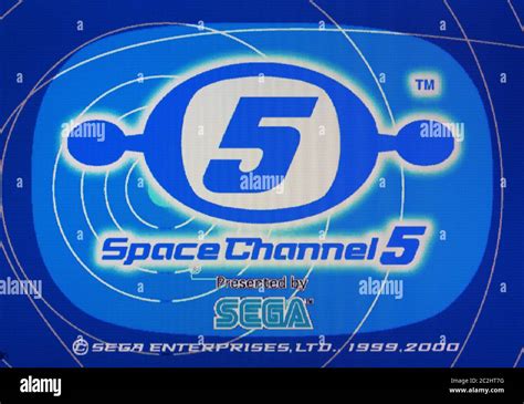 Space Channel 5 - Sega Dreamcast Videogame - Editorial use only Stock Photo - Alamy