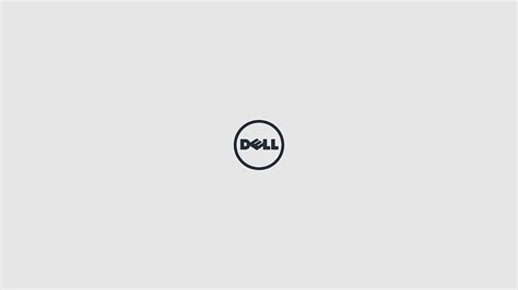 Dell logo on white background HD wallpaper | Wallpaper Flare