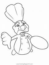 Chef Cartoon Coloring Page For Kids  Free Chefs Printable sketch template