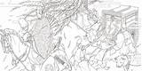 The coloring Book Of Tale GENJI On Behance sketch template