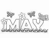 54 Free Printable May Coloring Pages sketch template