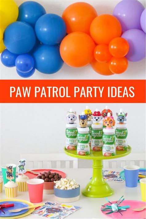 Pin on Paw patrol party favors