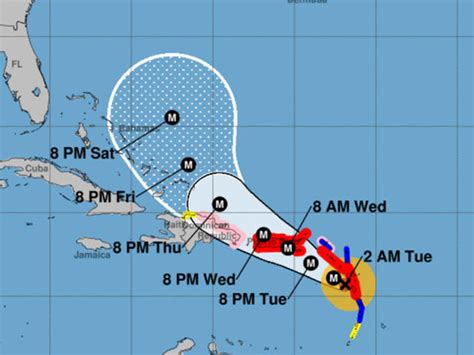 Hurricane Maria, "extremely dangerous" - path, track updates - CBS News