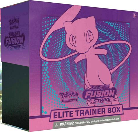 Pokémon Trading Card Games SAS8 Fusion Strike Elite Trainer Box - Walmart.com