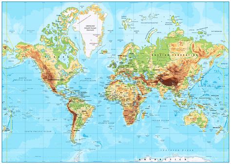 World Map Mercator Projection World Map Outline World - vrogue.co