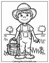 Farmer Coloring Pages Free Printable PDFs  Sheets For Kids sketch template