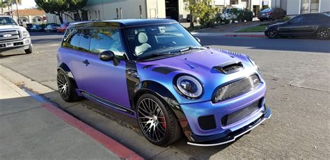 FS:: Super Rare, low miles, Custom Wrapped MINI Cooper Clubman John Cooper Works - North ...