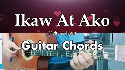 Ikaw At Ako Lyrics Moira Chords Ukulele