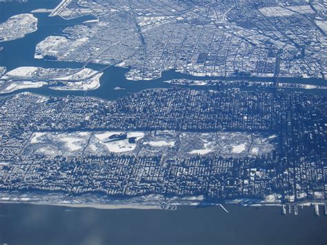 central-park | Winter, New York City, aerial. | Jon Evans | Flickr