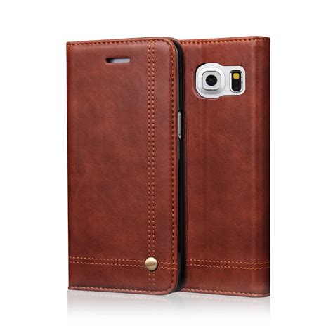 Flip Leather Phone Cases For Samsung Galaxy S7 S8 Plus Note 7 Case ...