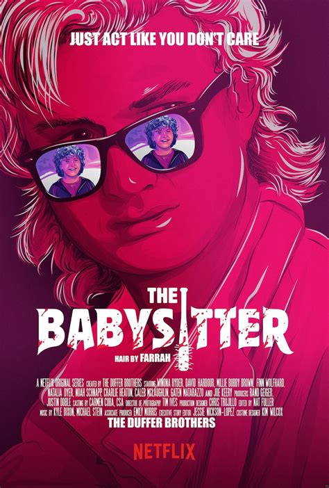 Stranger Things Season 2 "The Babysitter" Movie Inspired Poster - Stranger Things Photo ...