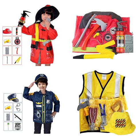 Fireman Sam Costume for Boys Girls Halloween Costume for Fancy Dress ...