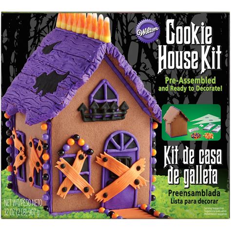 Halloween Haunted Gingerbread House Kit - Walmart.com