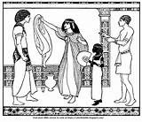 Coloring Joseph Wife Potiphar Bible Pages Google Kids Activities Sketch  sketch template