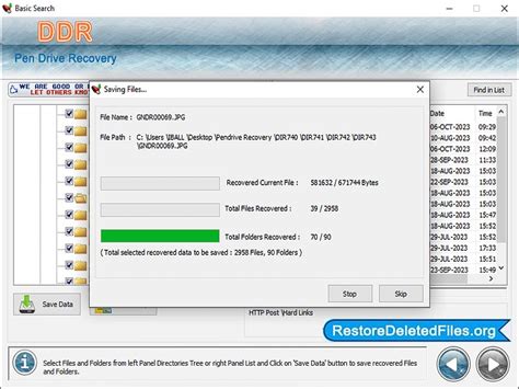 Download Restore Files USB Drive 5.4.5.1 for Windows | Softondo.com