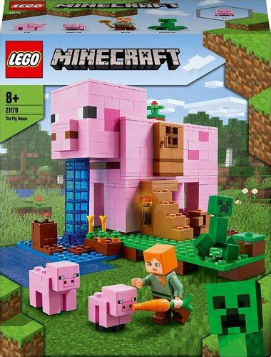 LEGO Minecraft - The Pig House (490 Pieces) | Toys | Buy online in South Africa from Loot.co.za