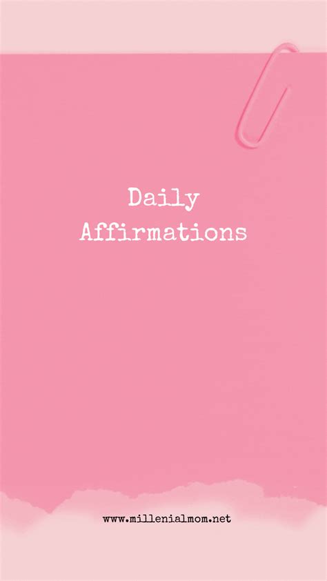 Daily Affirmations are a great way to create positive self talk, both for you and your kids ...