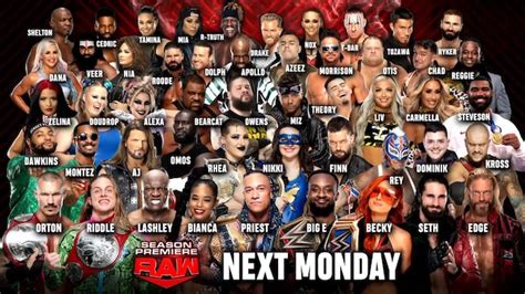 WWE Hypes Next Week's Raw Season Premiere, Roster Changes | 411MANIA