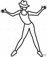 Jazz Dance coloring Page  Free Printable Coloring Pages sketch template