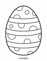 Easter Egg Coloring Pages – 30 Printable  Easy Peasy sketch template