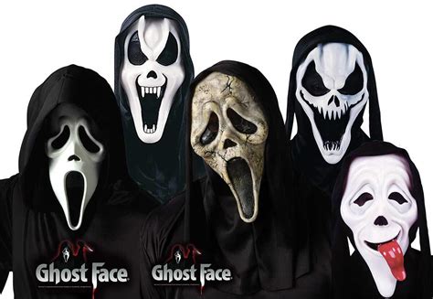 Scream's Ghostface Mask History and Variations - Puzzle Box Horror