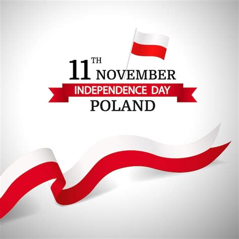 Premium Vector | Independence day of poland