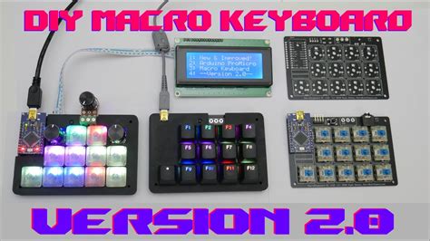 Arduino Pro Micro Macro Keyboard Version 2.0 | DIY Macro Pad for Professional Keyboard Slayers ...