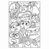 Inside Out 2 Characters coloring Page  Download Print Or Color Online sketch template