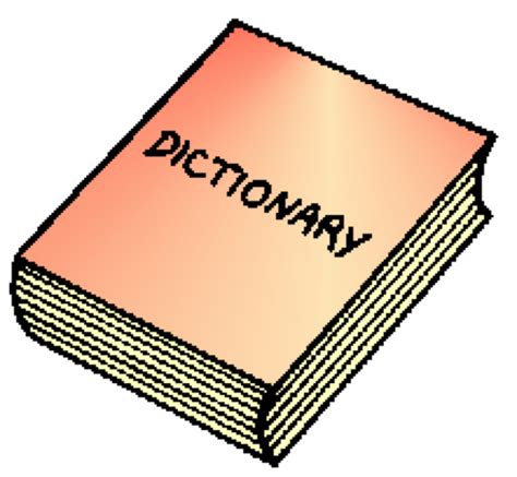 Dictionary Clipart at GetDrawings | Free download