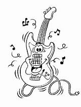 Musical Instrument Coloring Pages sketch template