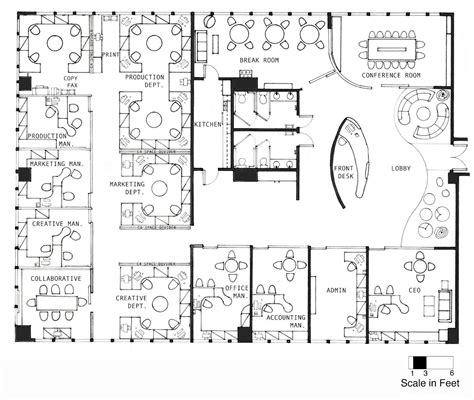 Office space planning - home design inspiration | Office floor plan ...