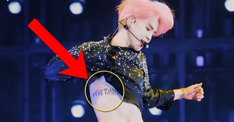 BTS Jimin's Tattoos And The Meanings Behind Them - Koreaboo