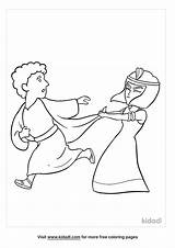 Free Joseph And Potiphars Wife Coloring Page  sketch template